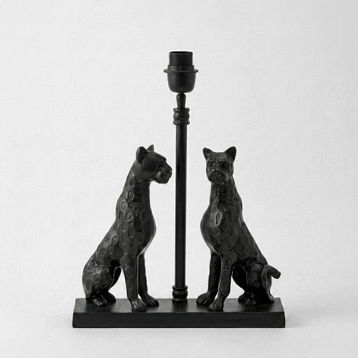 Panthers Table Lamp Base Only Matte Black