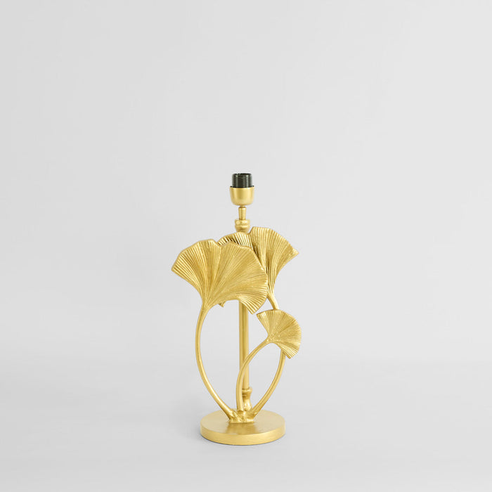 Lotus Leaf Table Lamp Base only Brass