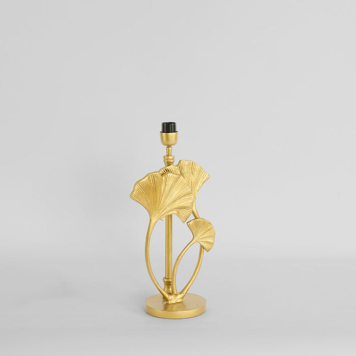 Lotus Leaf Table Lamp Base only Brass