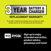 Ryobi P135 18V One+ 6 Port Lithium Ion Battery Supercharger (18V Batteries Not Included/Charger Only)