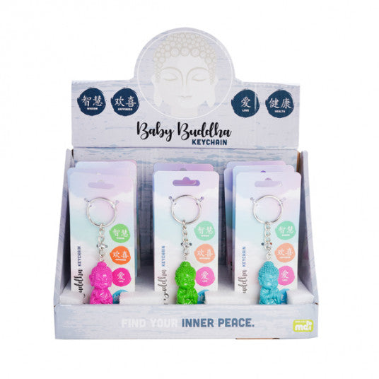 Baby Buddha Keychain