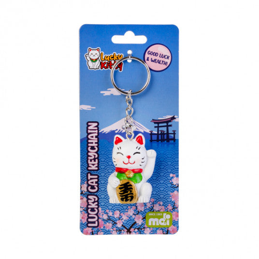 Lucky Kitty Keychain