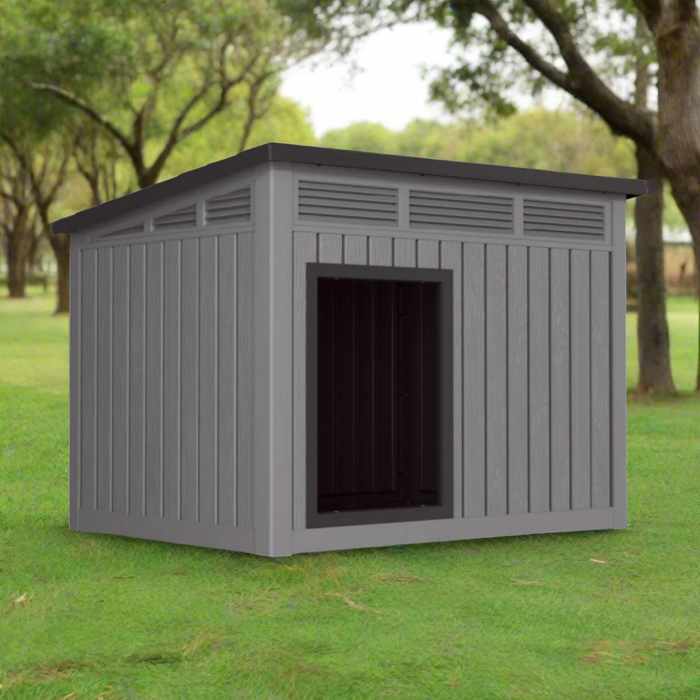 Premium Leaning Roof Dog House – Stylish, Durable, and Weather-Resistant Shelter for Your Pet SUKK