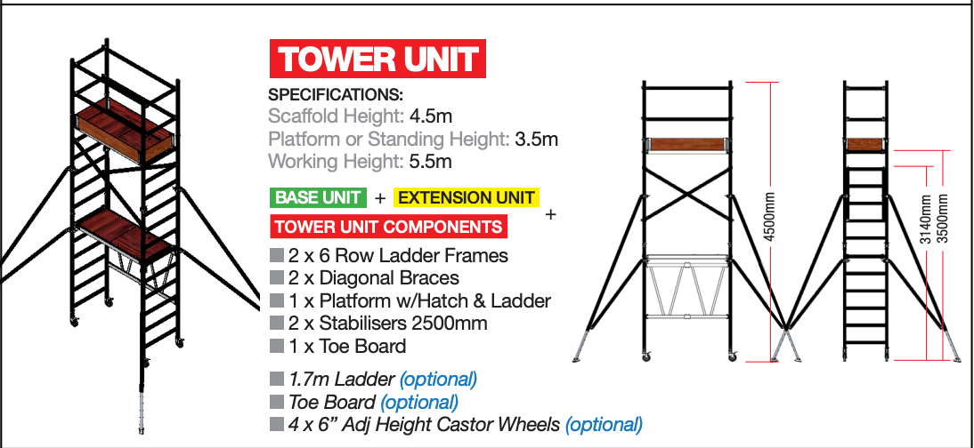 Trademark V-frame Scaffold