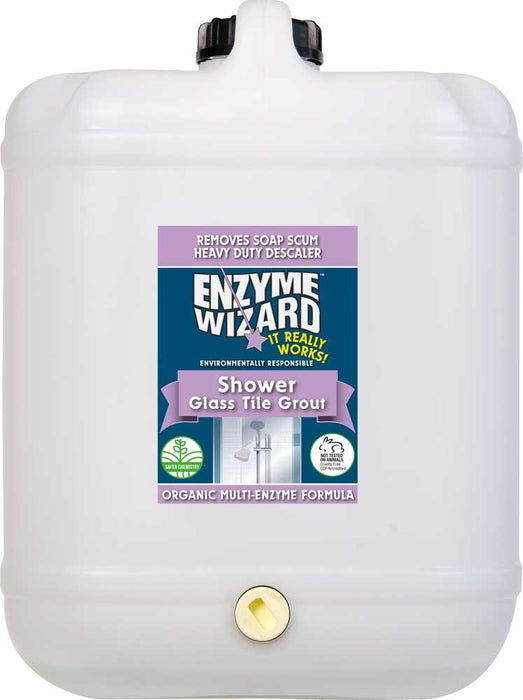 Enzyme Wizard Shower Glass, Tile & Grout Cleaner – 20 L