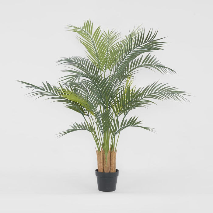 Palm Tree Real Touch 3 Branches 18 Leaves in Pot 1.4m