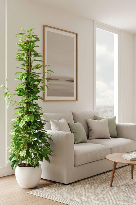 Pothos Vines on Coconut Pole 1.5m