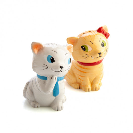 Flavour Mates Furever Pets Tabby Cats Salt & Pepper Set