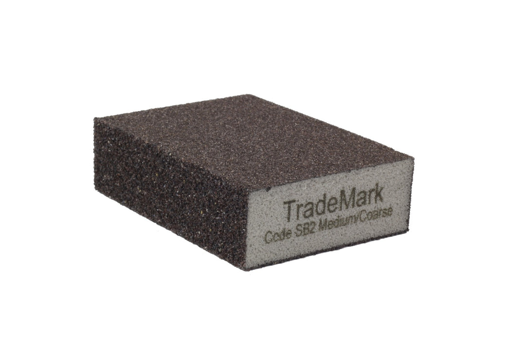 Trademark sanding block small med/crs grit (250 pack) SB2