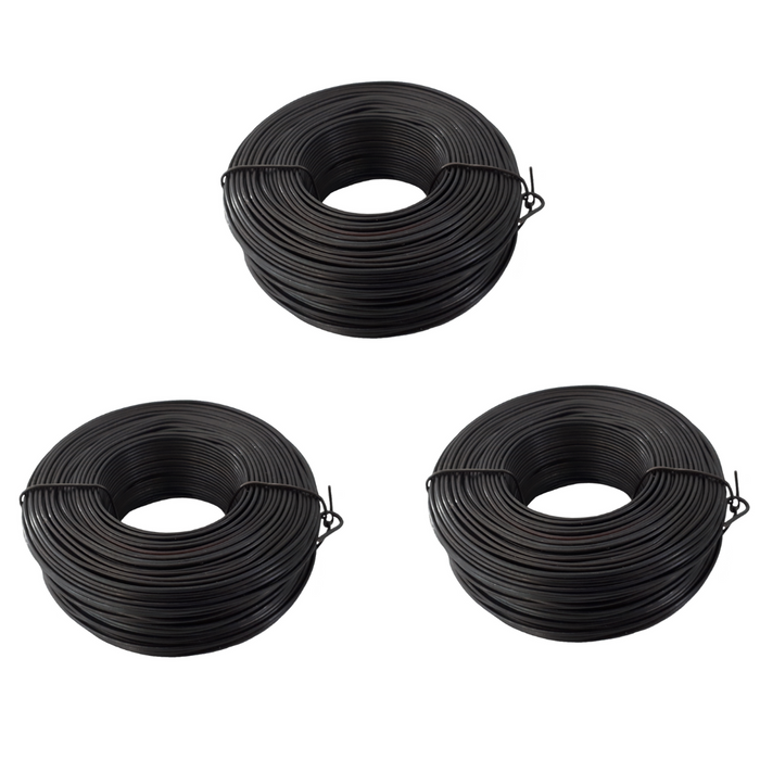 Black Annealed Tie Wire  Black Annealed Belt Pack - 1.57mm x 95M (BeltPack, Carton of 10)