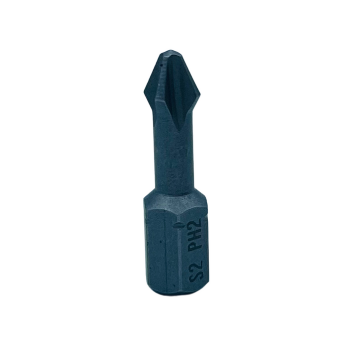 SBS 25MM Screw Driver Bits S2 PH2 Phillips head (Bag of 10)