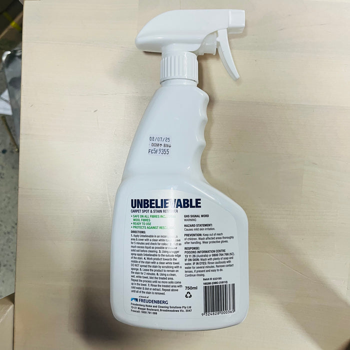 Oates CHRC-218112 Unbelievable 750ml, 218115A 5L