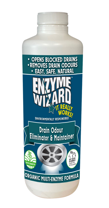 Enzyme Wizard Drain Odour Eliminator & Maintainer – 1 L