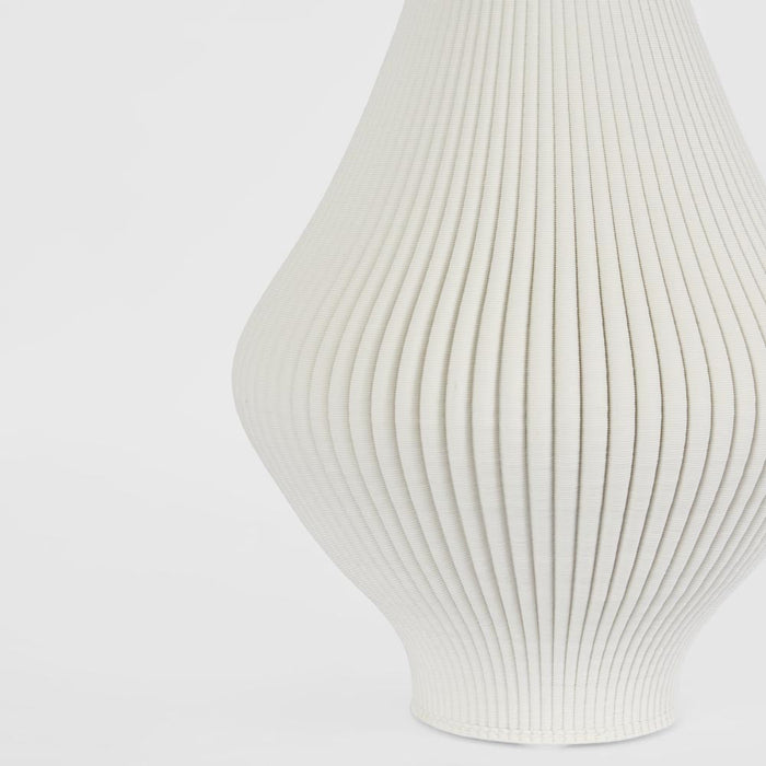 Verne 3D Vase LGE White