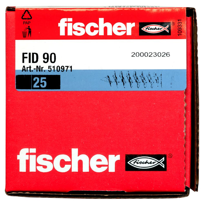 Fischer Insulation Board Fixing FID 90 25pcs