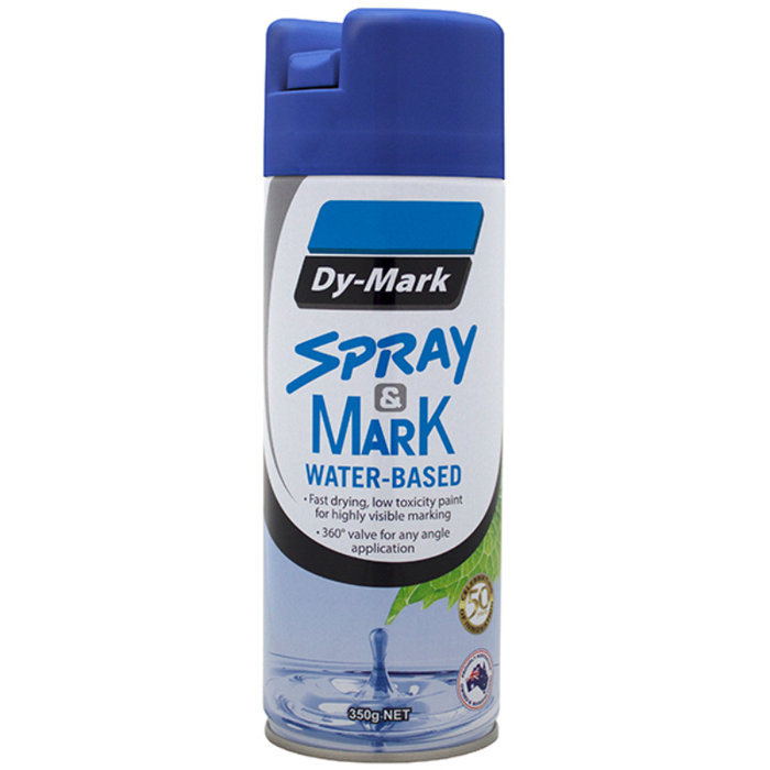 Dy-Mark Aerosol Markers  Spray & Mark® Water Based 350g (Carton of 12)