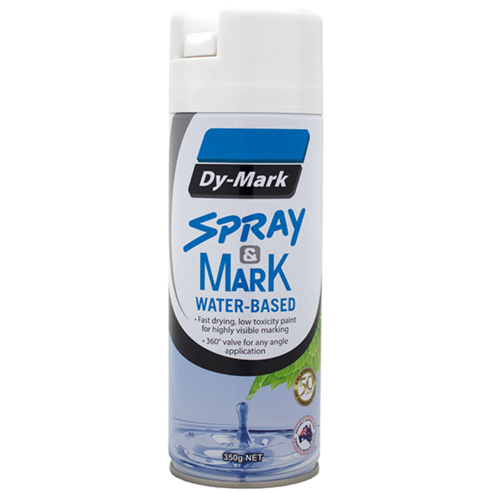 Dy-Mark Aerosol Markers  Spray & Mark® Water Based 350g (Carton of 12)