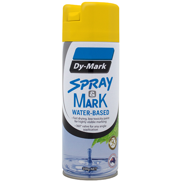 Dy-Mark Aerosol Markers  Spray & Mark® Water Based 350g (Carton of 12)