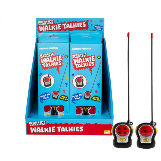 World's Smallest Walkie Talkies