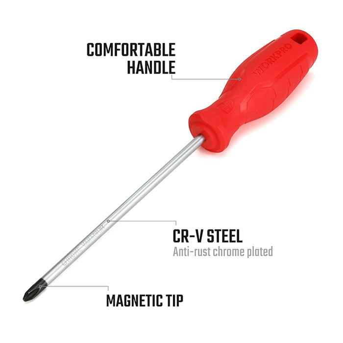 Workpro Cr-V Screwdriver Set