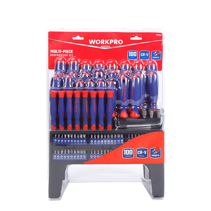 Workpro 100Pc Screwdriver Set WP200507