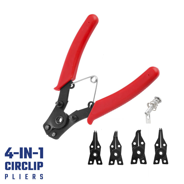 Workpro 4-In-1 Circlip Pliers Set Wp201004