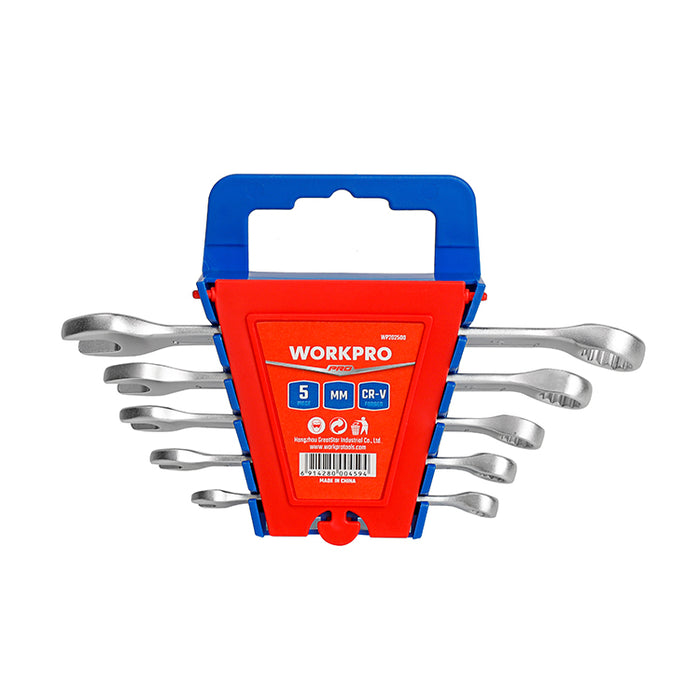 Workpro 5Pc Combination Wrench Set(Metric) WP202500