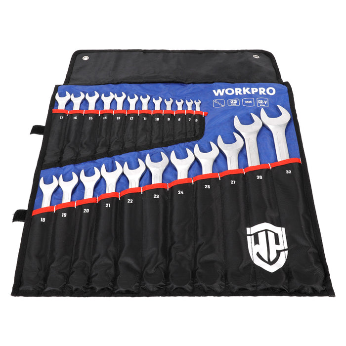 Workpro 23Pc Combination Wrench Set WP202504