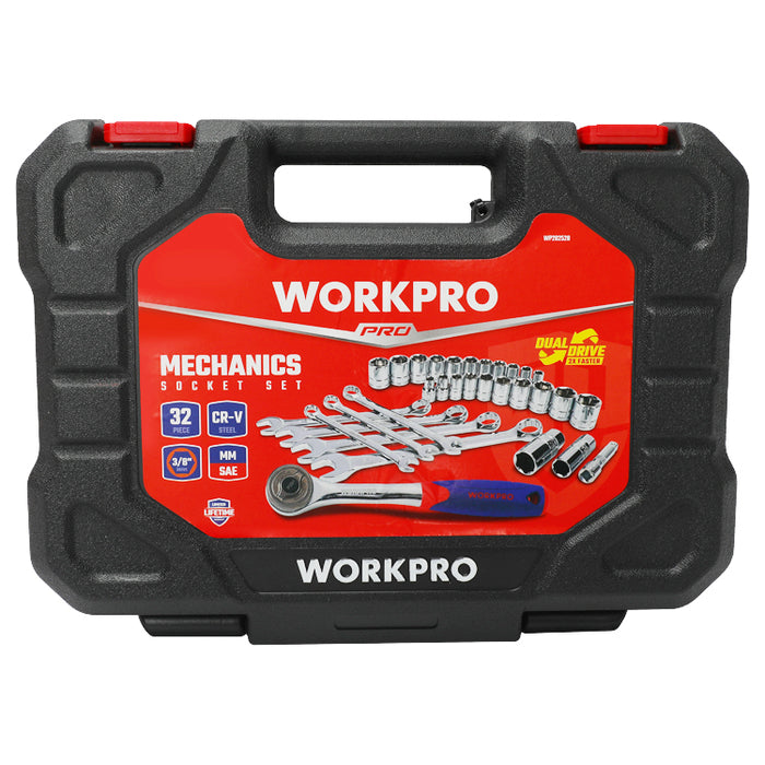 Workpro 32 pieces Socket Set WP202528