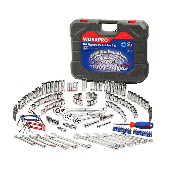 Workpro 164 pieces Mechanics Tool Kit  WP202530