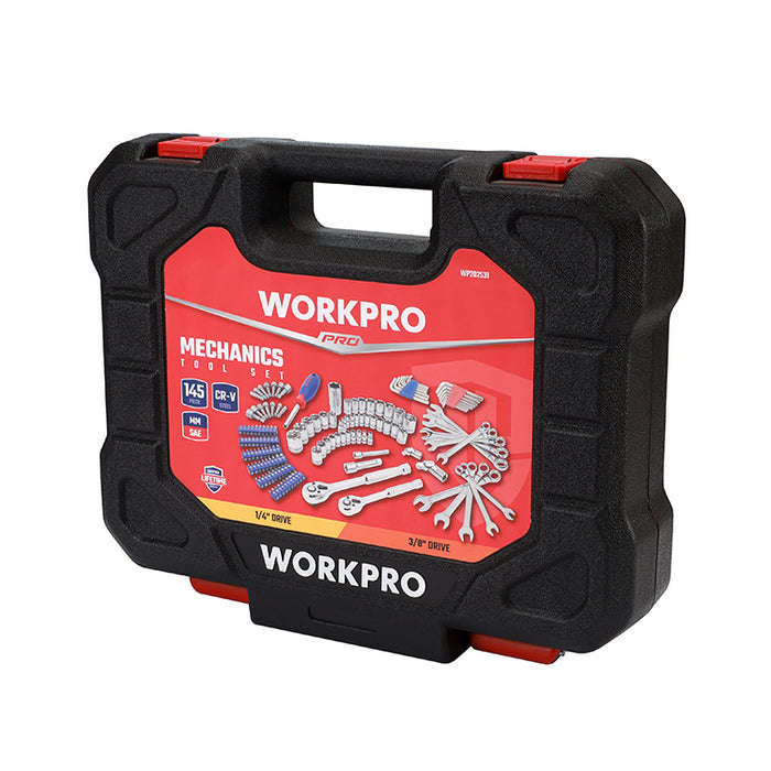 Workpro 145 pieces Mechanics Tool Kit  WP202531