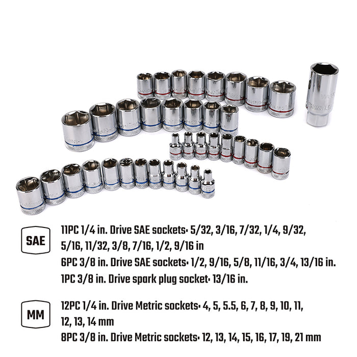 Workpro 145 pieces Mechanics Tool Kit  WP202531