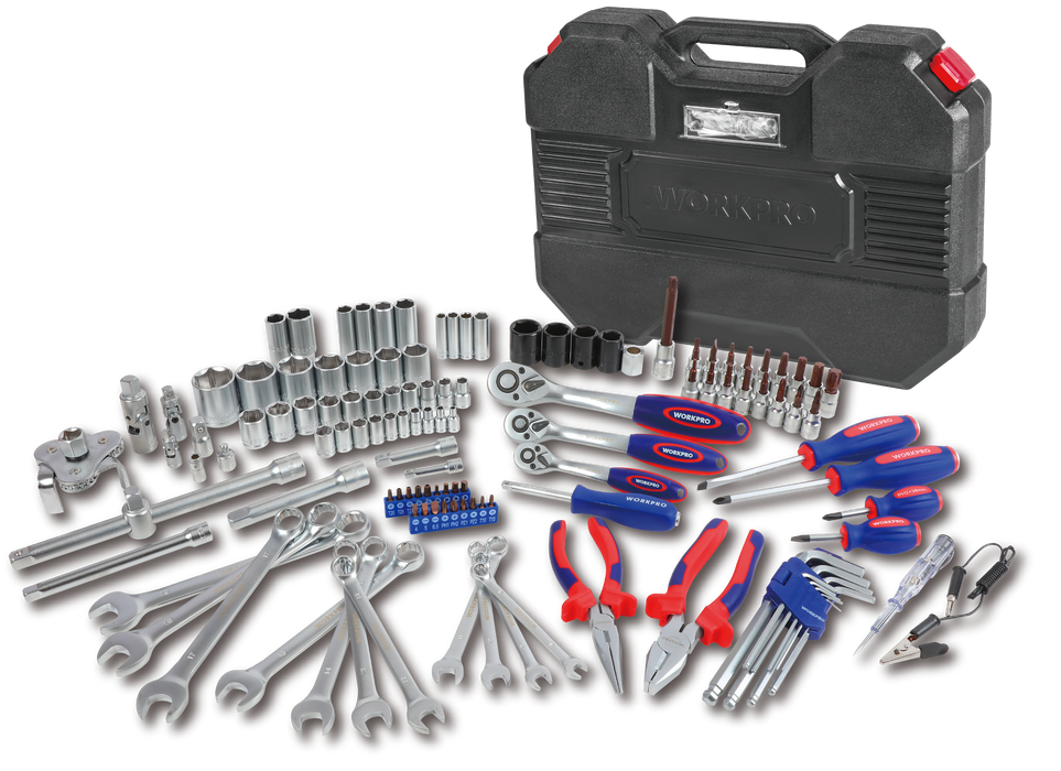 Workpro 123Pc Mechanics Tool Set
