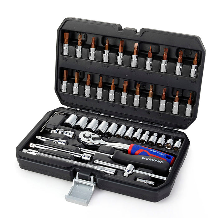 Workpro 46 pieces 1/4" Dr. Socket Set WP202540