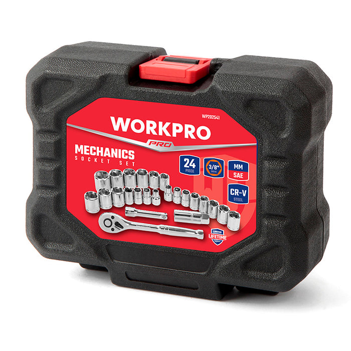 Workpro 24 pieces Socket Set WP202541