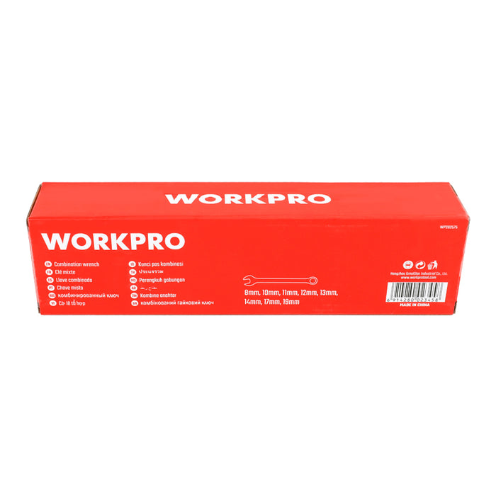 Workpro 8Pc Combination Wrench Set WP202575