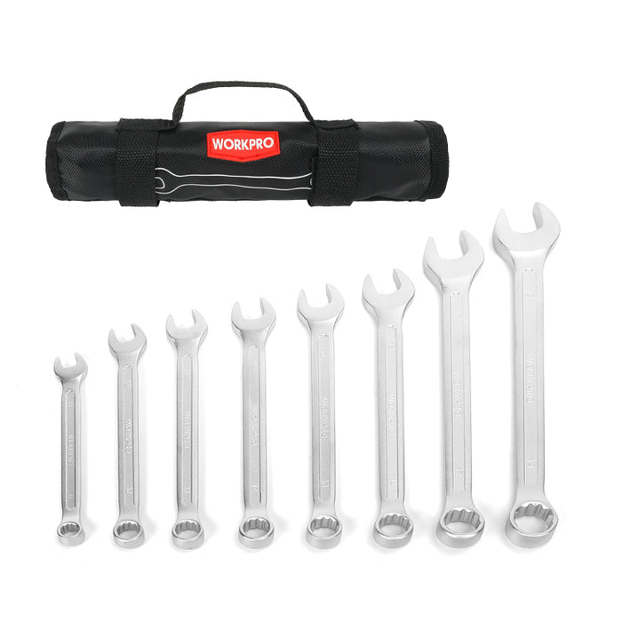 Workpro 8Pc Combination Wrench Set WP202575