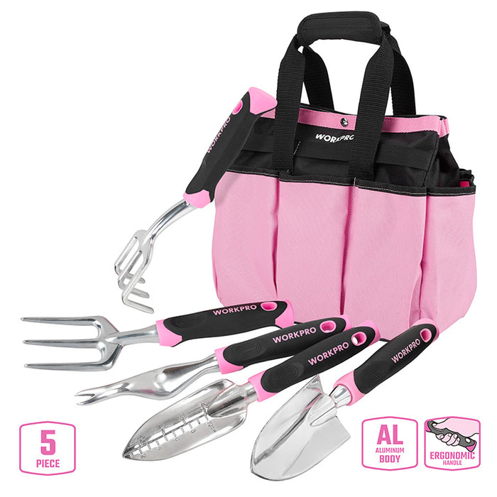 Workpro 5Pcs Garden Tools Set WP206804