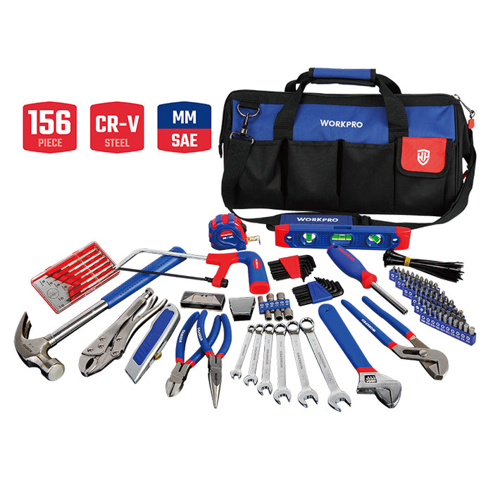 Workpro 156 pieces Home Repairing Tool Set WP209010