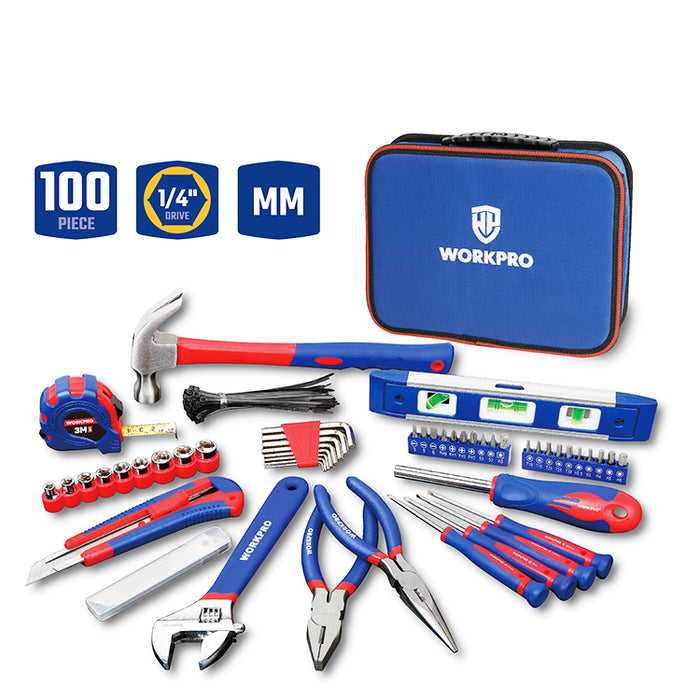 Workpro 100 pieces Tool Set WP209066