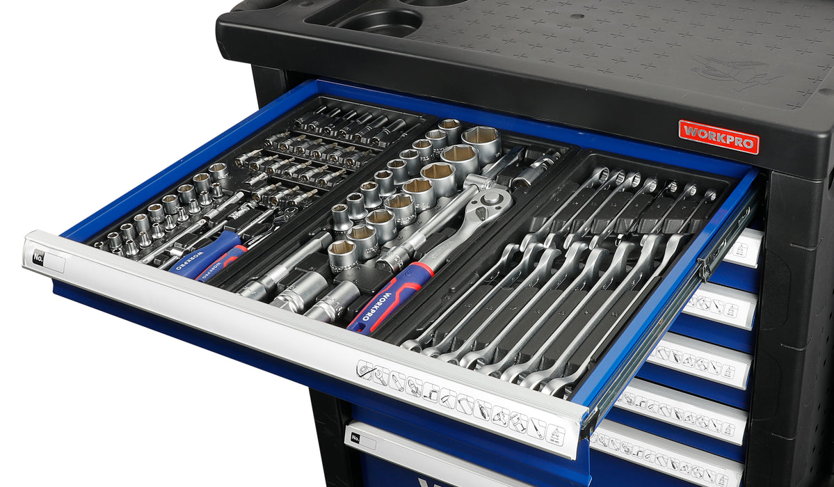 Workpro 193 pieces Cabinet Tool Sets-Bmc Tray 
 WP209074