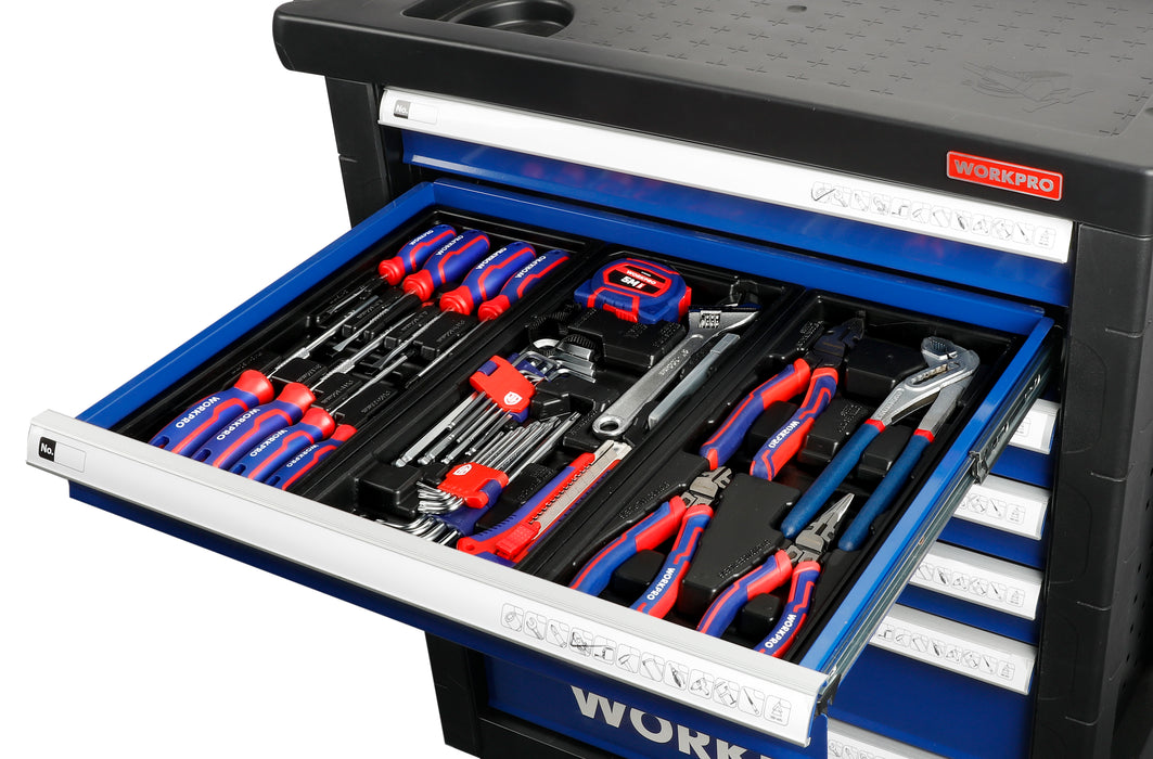 Workpro 193 pieces Cabinet Tool Sets-Bmc Tray 
 WP209074