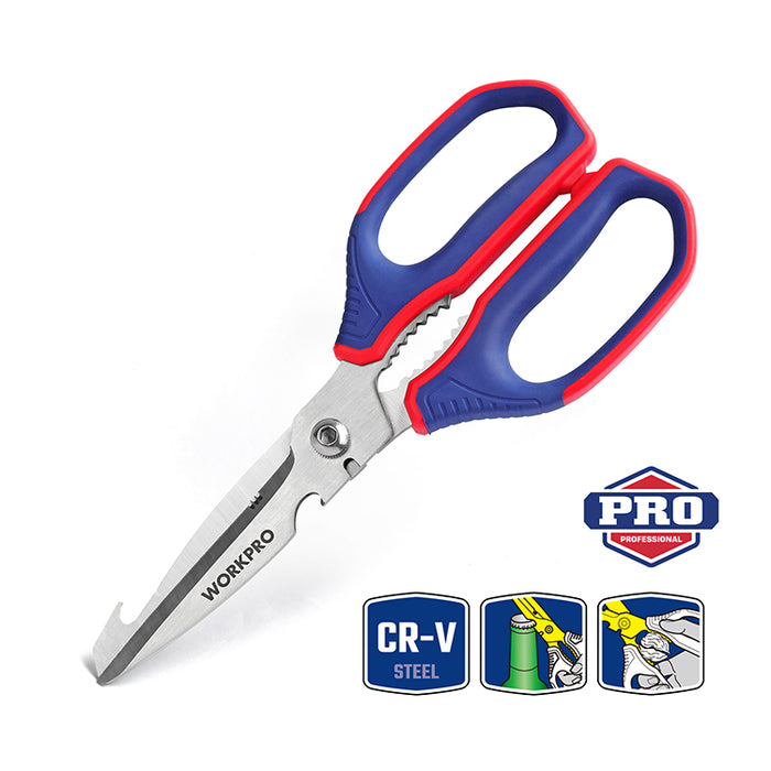 WorkPro Multi-Purpose Heavy Duty Scissors (WP214006)