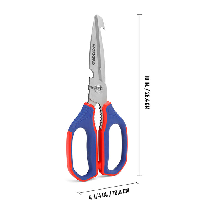 WorkPro Multi-Purpose Heavy Duty Scissors (WP214006)