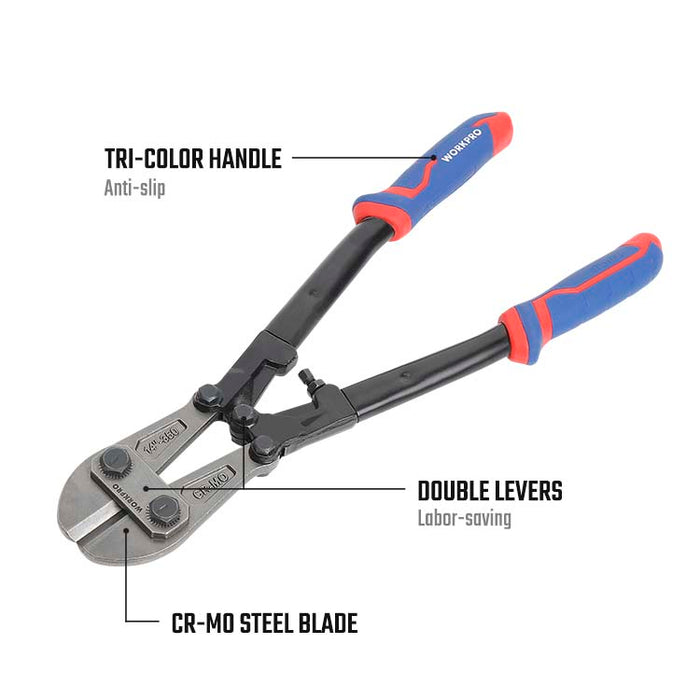 WORKPRO bolt cutter(350MM(14") up to 1050mm)