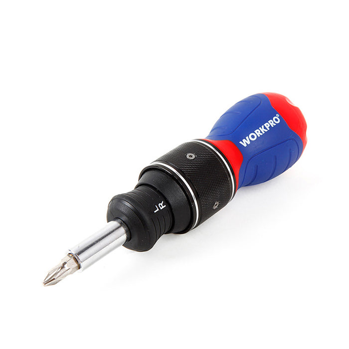 Workpro 38-In-1 Double Drive Stubby Ratchet Screwdriver Set WP221050