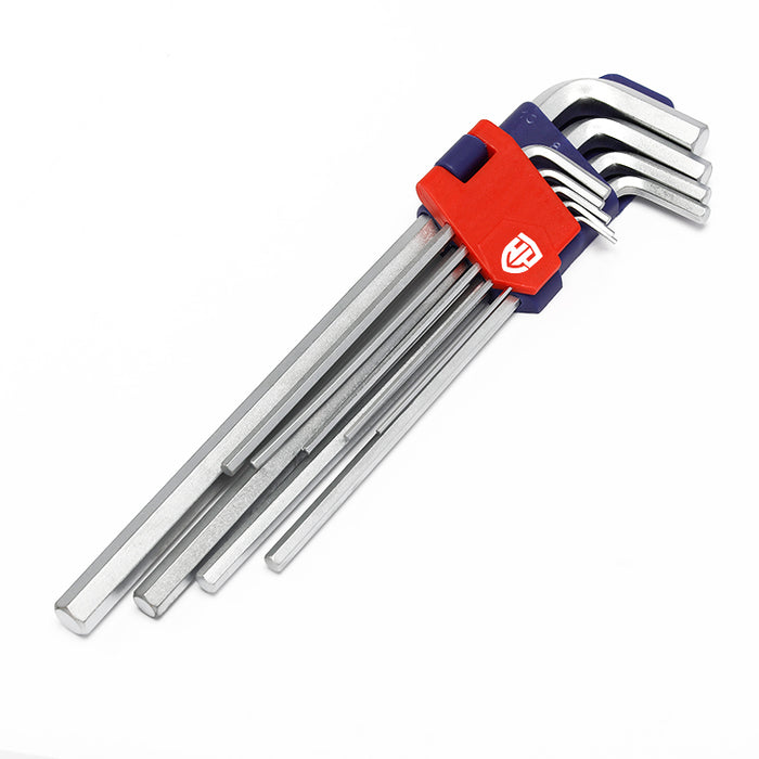 Workpro 9Pc Long Arm Hex Key Set(Metric) WP222005 Extended Reach & Leverage