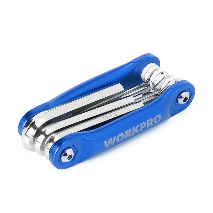 Workpro 8Pc Folding Hex Key( Metric) WP222024