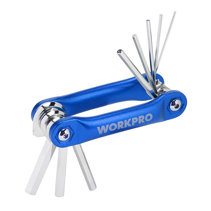 Workpro 8Pc Folding Hex Key( Metric) WP222024