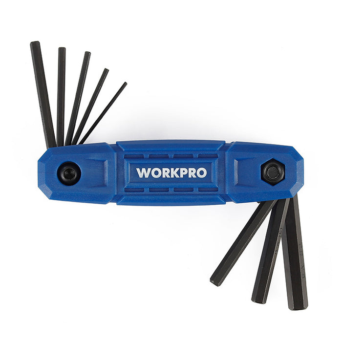 Workpro 8Pc Folding Hex Key( Metric) WP222031